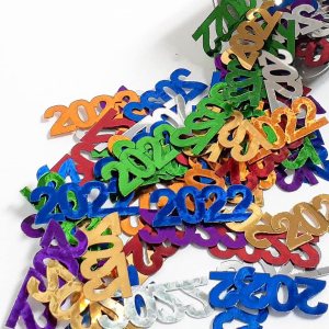 Confeti Año 2022 Multicolores – Paquete al por menor #7227 QS0 Confeti Año 2022 Multicolores – Paquete al por menor #7227 QS0