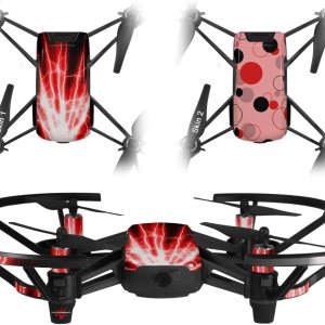 Pegatina para piel de DJI Ryze Tello Drone Lightning Red Drone (no incluida) Pegatina para piel de DJI Ryze Tello Drone Lightning Red Drone (no incluida)