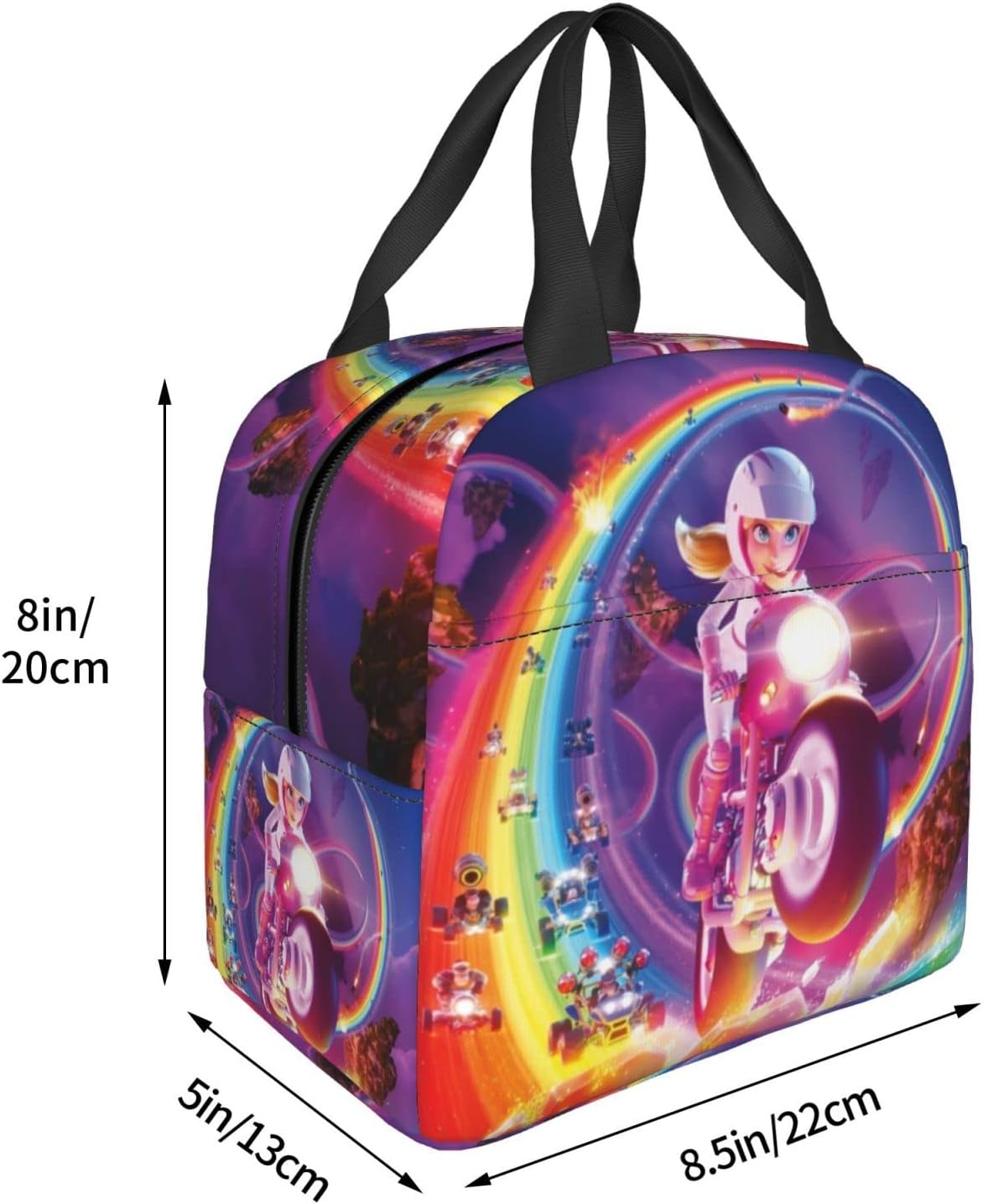 Lonchera impermeable aislada para el trabajo, picnic, viajes, reutilizable, de gran capacidad, bolsa de comida