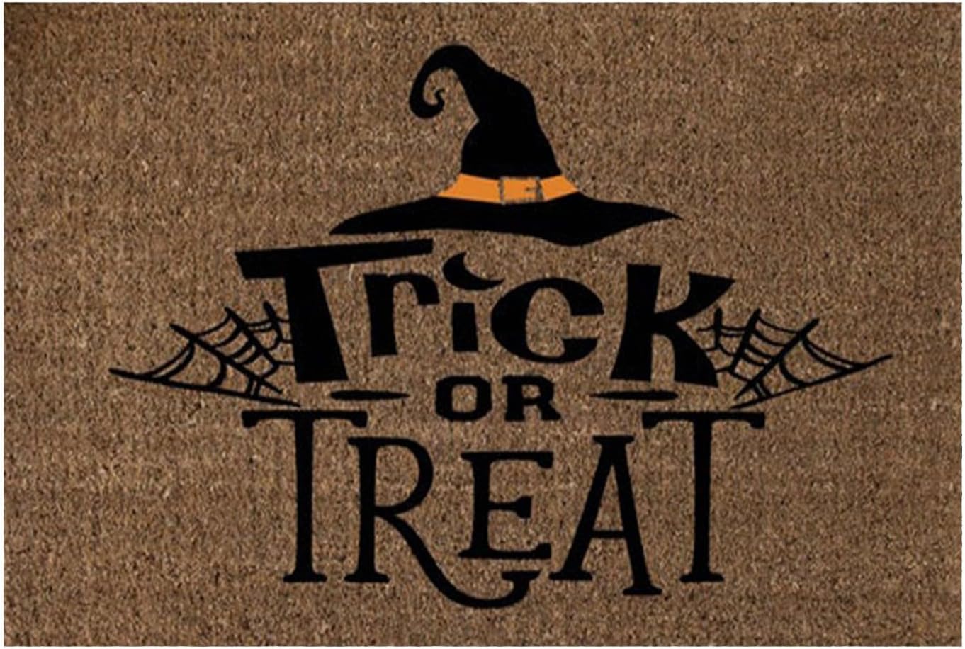Felpudo de Halloween para interiores y exteriores, decoración de puerta delantera, decoración de Halloween, porche, entrada