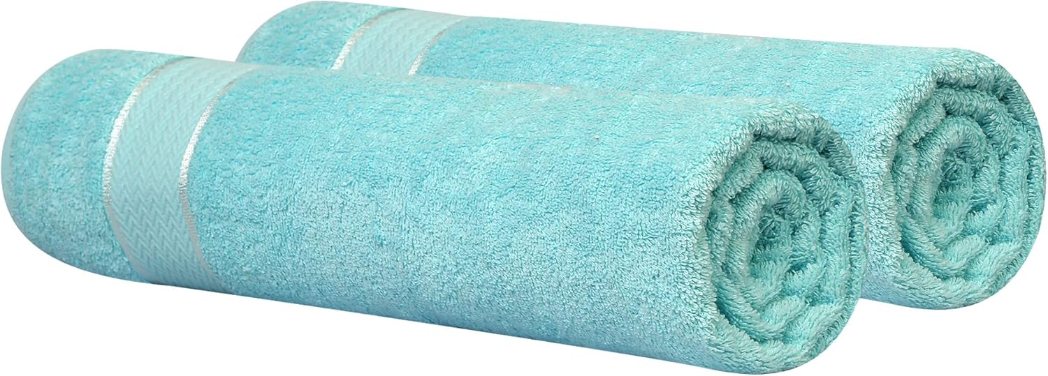 Toallas de baño de lujo, 100% algodón, ultra suaves, de felpa, gruesas, esponjosas, altamente absorbentes, de secado rápido, para el hogar, piscina,