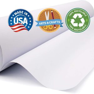 Paper Pros – Rollo de papel de caballete de arte duradero para manualidades, dibujo y pintura, ideal para proyectos infantiles, 17.75 pulgadas x 150 Paper Pros – Rollo de papel de caballete de arte duradero para manualidades, dibujo y pintura, ideal para proyectos infantiles, 17.75 pulgadas x 150