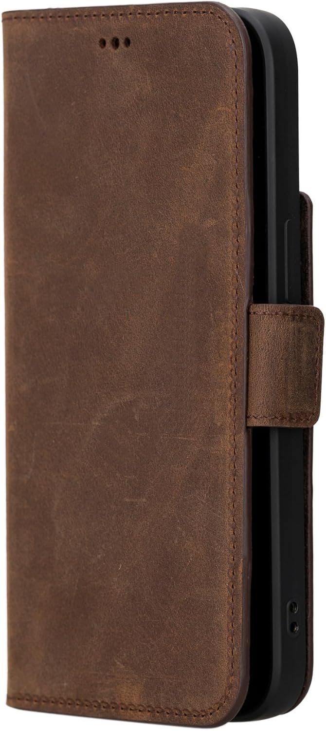 Bayelon Funda de piel tipo cartera para iPhone 15 Pro Max, funda con tapa para tarjetas, funda tipo cartera para iPhone 15 Pro Max, funda tipo