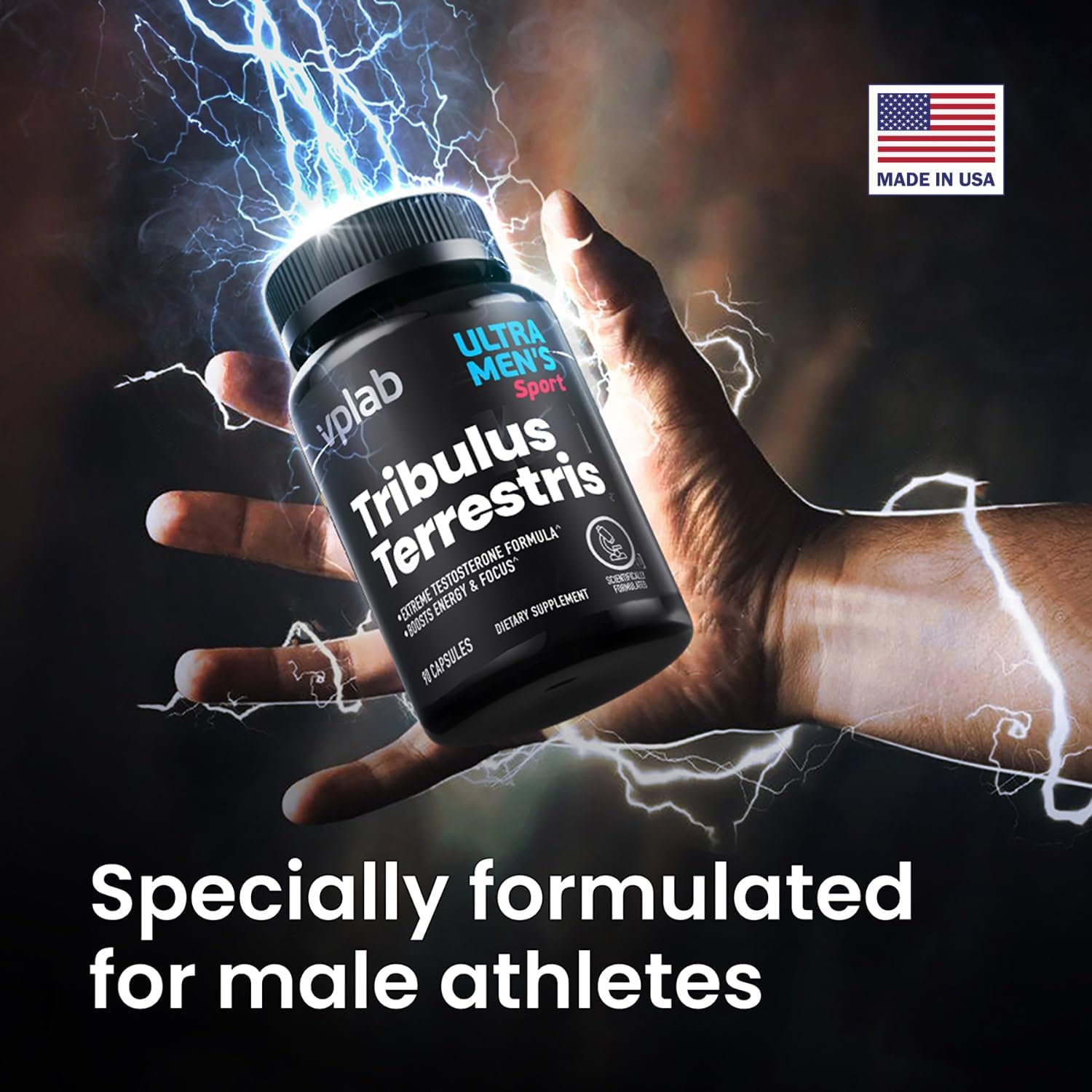VPLab Ultra Tribulus Terrestris y Complejo Multivitamínico para Hombre