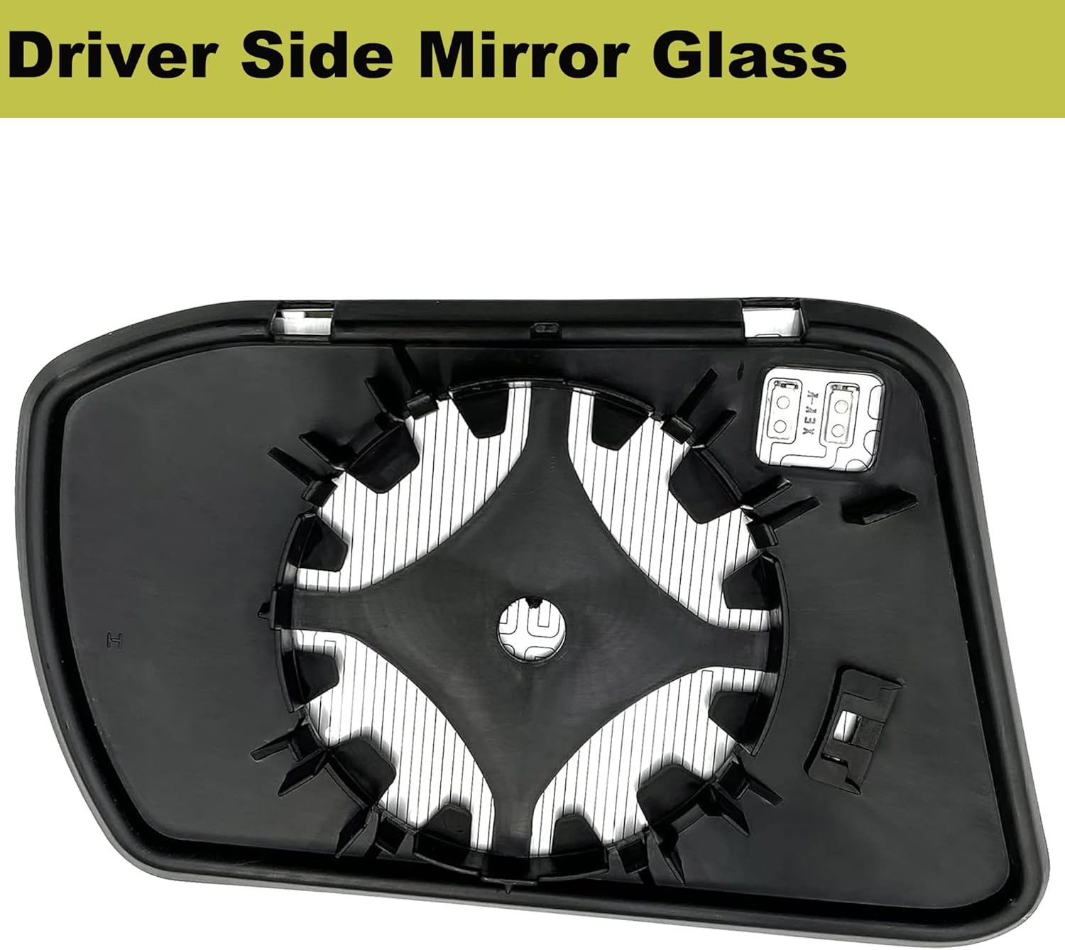 Altima – Espejo de cristal calefactable para el lado del conductor con soporte trasero compatible con Nissan Altima Sentra 2013-2018 Altima Sentra
