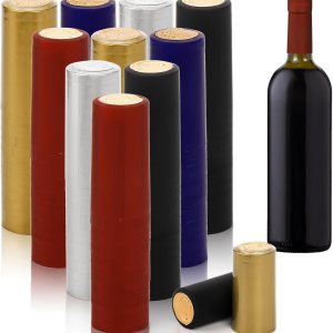 ZOOFOX 500 cápsulas termorretráctiles de PVC, tapas retráctiles para botellas de vino, fundas retráctiles de vino de colores para bodegas ZOOFOX 500 cápsulas termorretráctiles de PVC, tapas retráctiles para botellas de vino, fundas retráctiles de vino de colores para bodegas