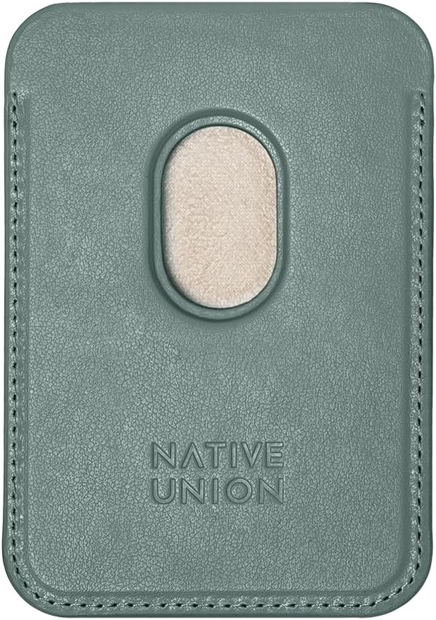 Native Union (Re Classic Wallet  Magnético, Verde pizarra, Classic