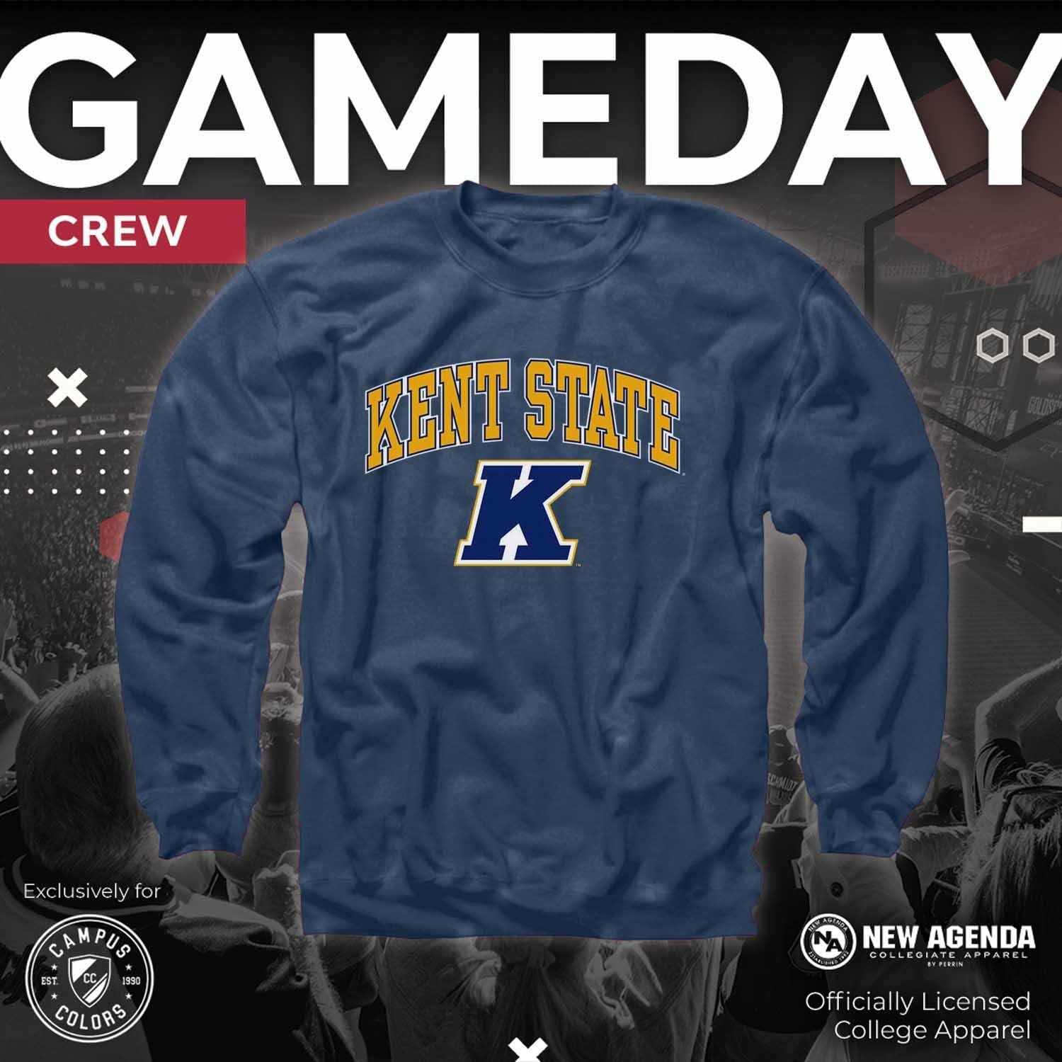 Campus Colors Adult Arch & Logo Soft Style Gameday Crewneck Sweatshirt