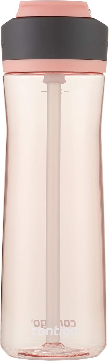 Contigo AUTOSPOUT Botella de agua, 24 oz, limonada rosa