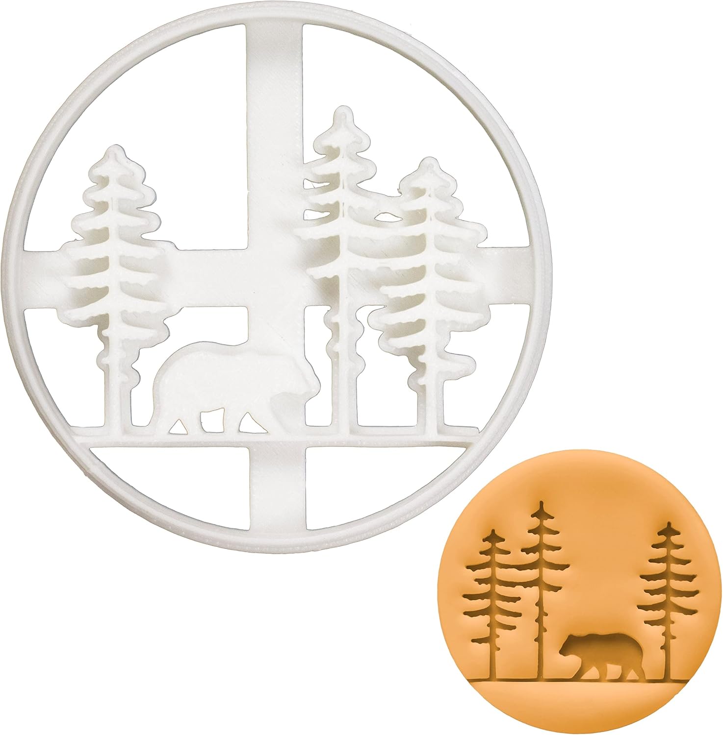 Cortador de galletas Forest Bear, 1 pieza – Bakerlogy