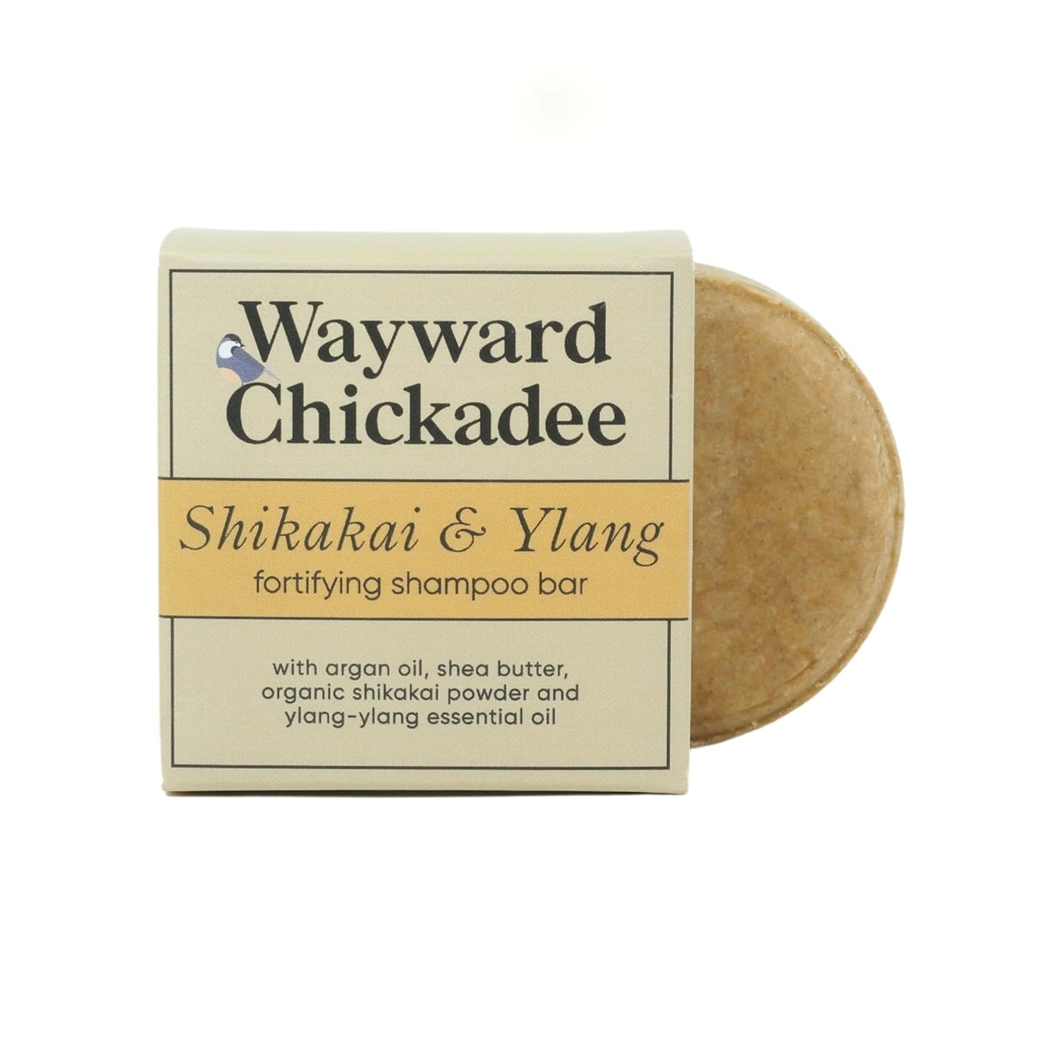 Shikakai & Ylang Fortifying Solid Shampoo Bar – Sulfate-free, Paraben-free, Cruelty-free, Phthalate-free, pH balanced, Vegan, Zero-Waste – 2.5 oz