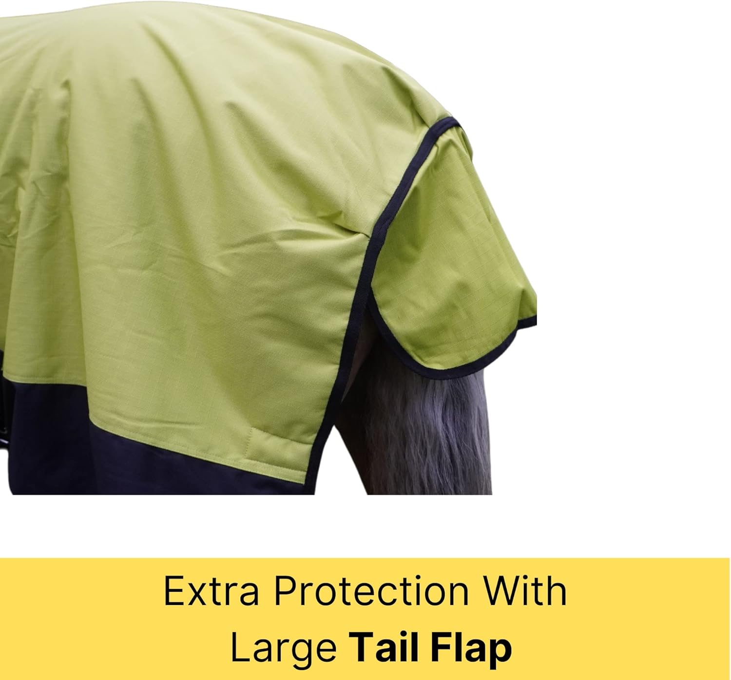Resistance Hoja de lluvia ligera impermeable y transpirable de 600 denier para caballos