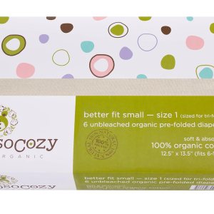 OsoCozy Pañales de tela preplegados de algodón orgánico que mejor se ajustan a capas de 4 x 8 x 4 pulgadas (6 unidades)  Supersuaves, gruesos, OsoCozy Pañales de tela preplegados de algodón orgánico que mejor se ajustan a capas de 4 x 8 x 4 pulgadas (6 unidades)  Supersuaves, gruesos,