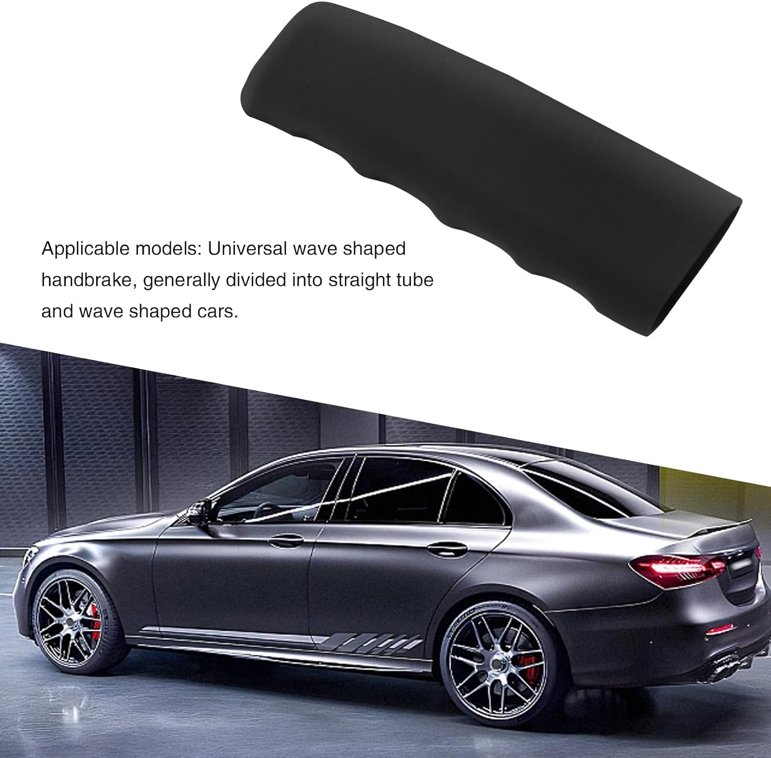 Fogfar Paquete de 1 funda protectora para freno de mano para arranque, funda de silicona para mango de automóvil, protector de mango de agarre de