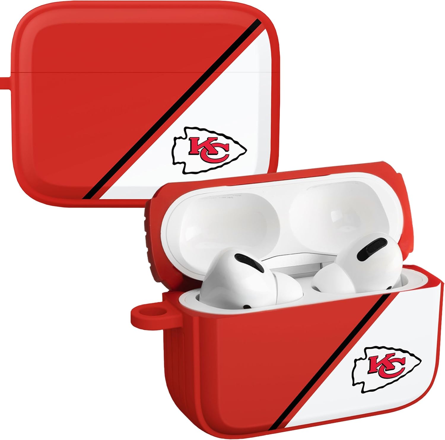 Game Time Kansas City Chiefs HDX Champion Series – Funda compatible con Apple AirPods Pro