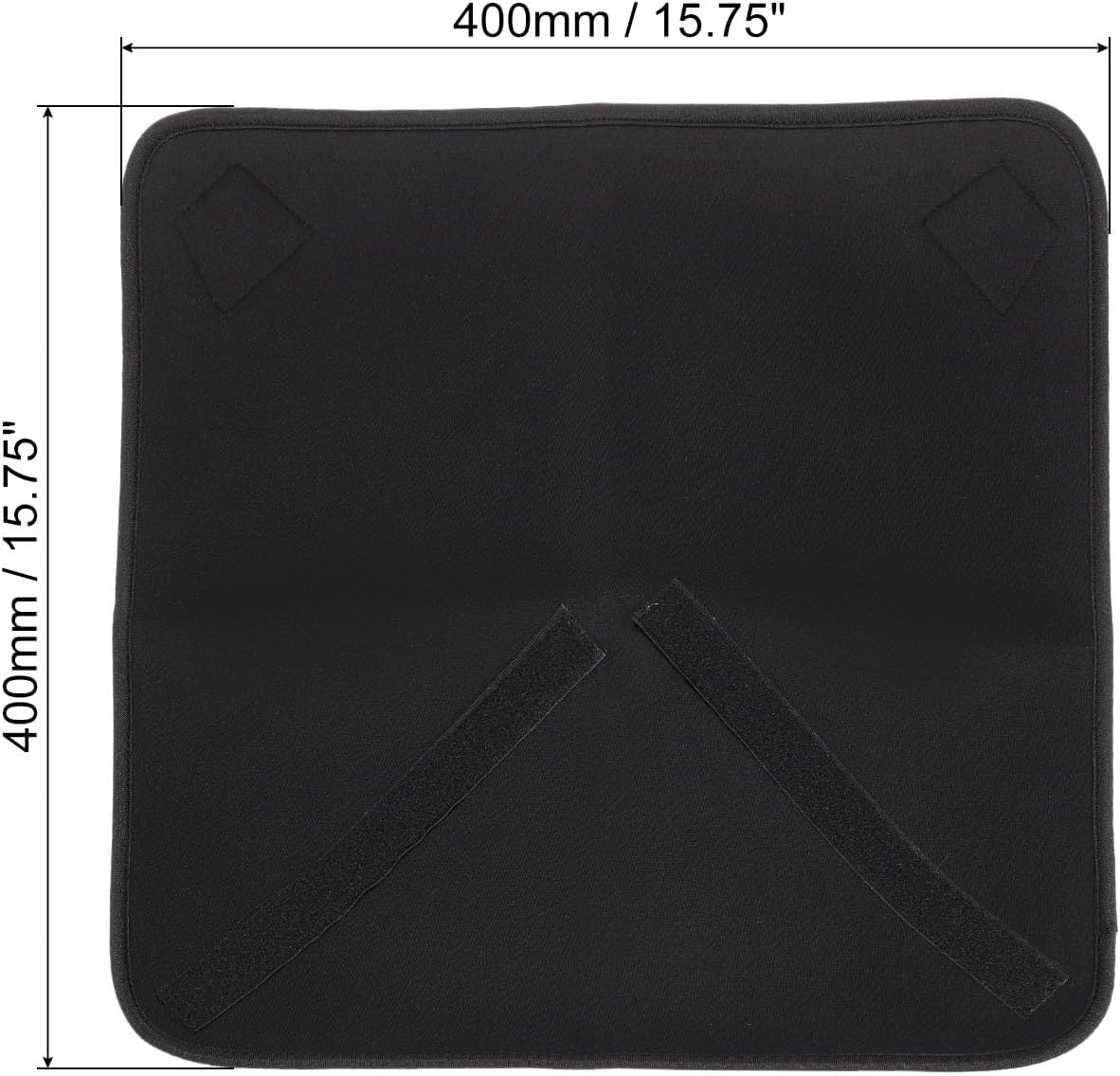 PATIKIL Envoltura protectora para cámara, paño de envoltura de lentes de 16 x 16 pulgadas con neopreno protector grueso, bolsa para lentes con