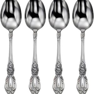 Oneida Wordsworth Everyday – Cucharillas de cubiertos de acero inoxidable 180, juego de 4, color plateado Oneida Wordsworth Everyday – Cucharillas de cubiertos de acero inoxidable 180, juego de 4, color plateado