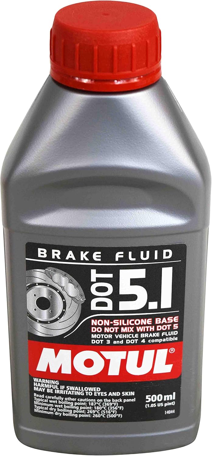 Motul 100950 – Líquido de frenos 100% sintético Dot 5.1 de 12 litro o 16.9 fl oz