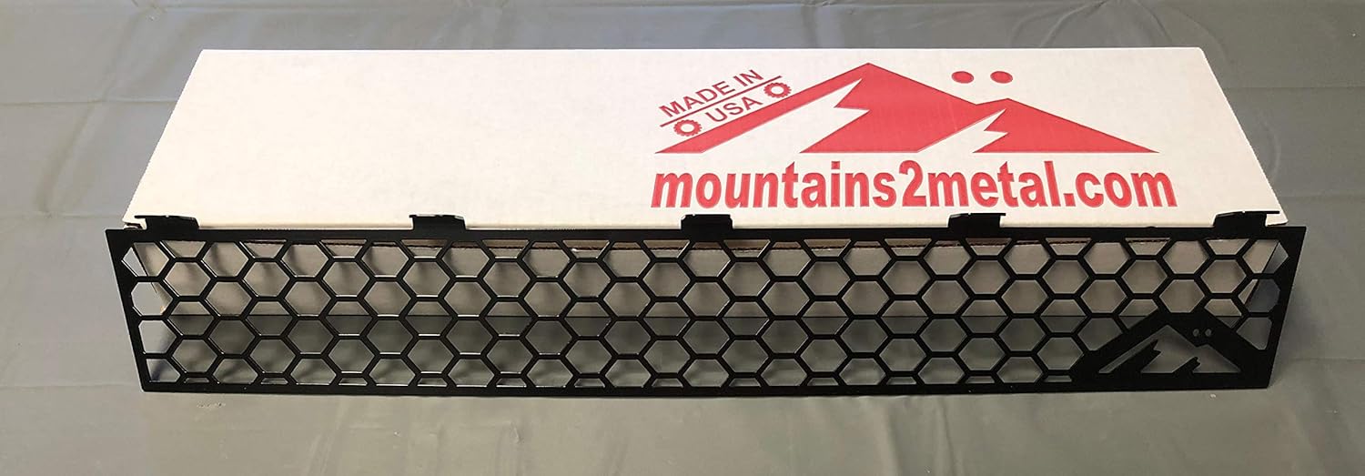 Rejilla de parachoques negra con recubrimiento en polvo “Honeycomb” para Ford Ranger M2M 2019+ #200-10-1