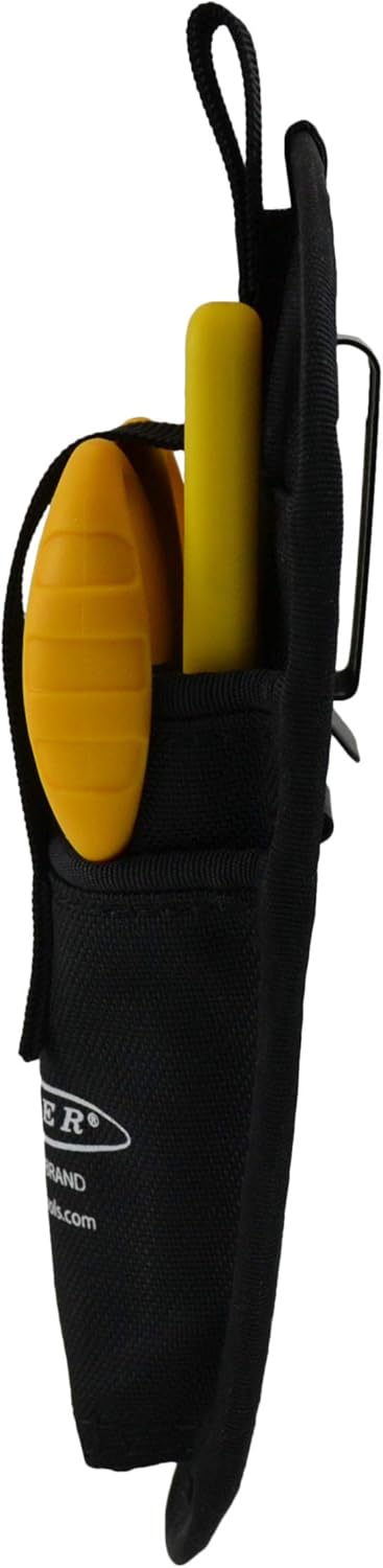 Miller MA01-7001 Kit CFS-3 de 3 agujeros de fibra óptica para pelar cables y tijeras KS-1 Kevlar, juego de herramientas fácilmente portátil con