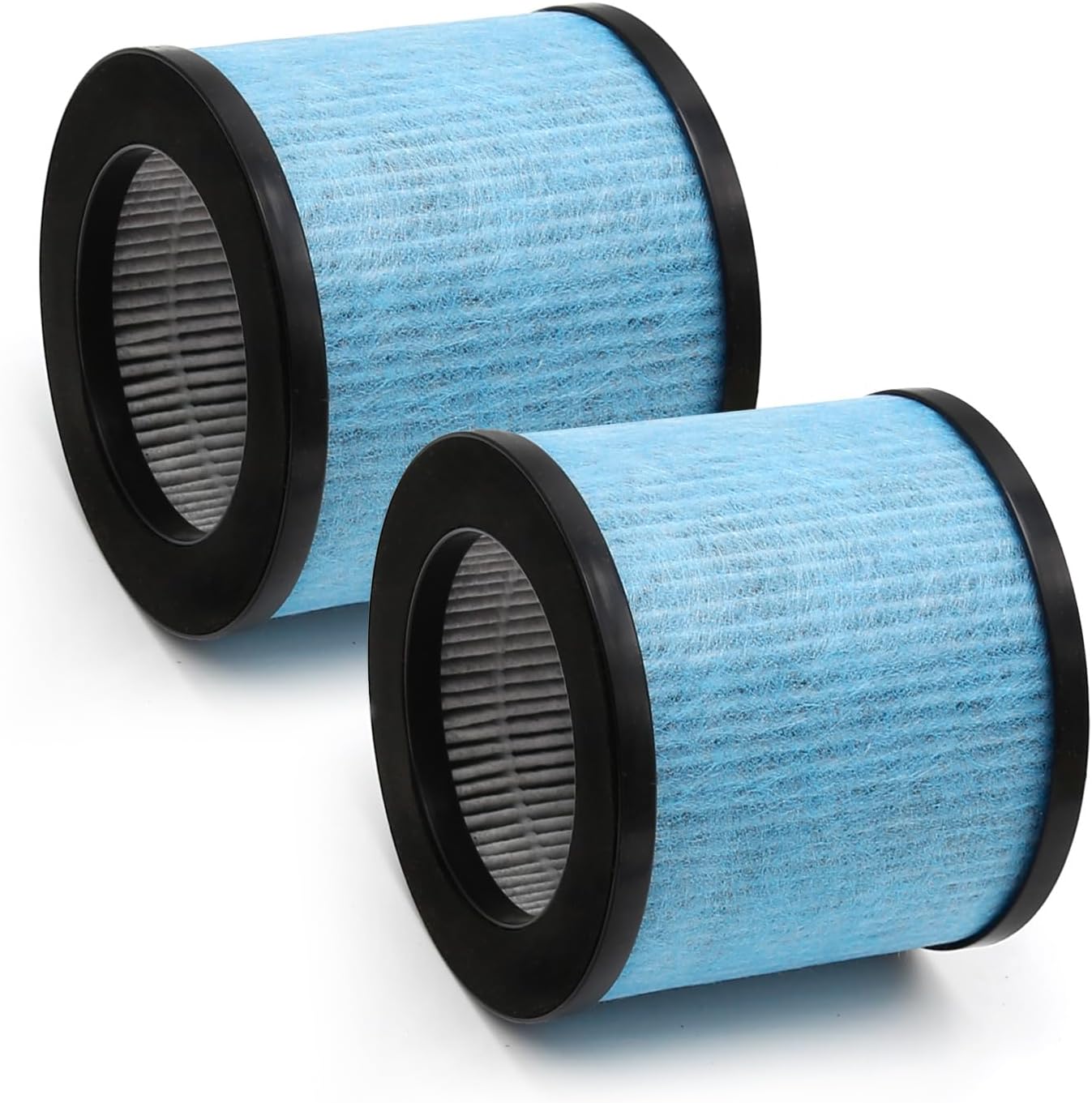 TPAP002 Filtro HEPA de repuesto para purificador de aire TOPPIN TPAP002 Comfy Air C1, H13 HEPA tipo y prefiltro de carbón activado, TPFF002, paquete
