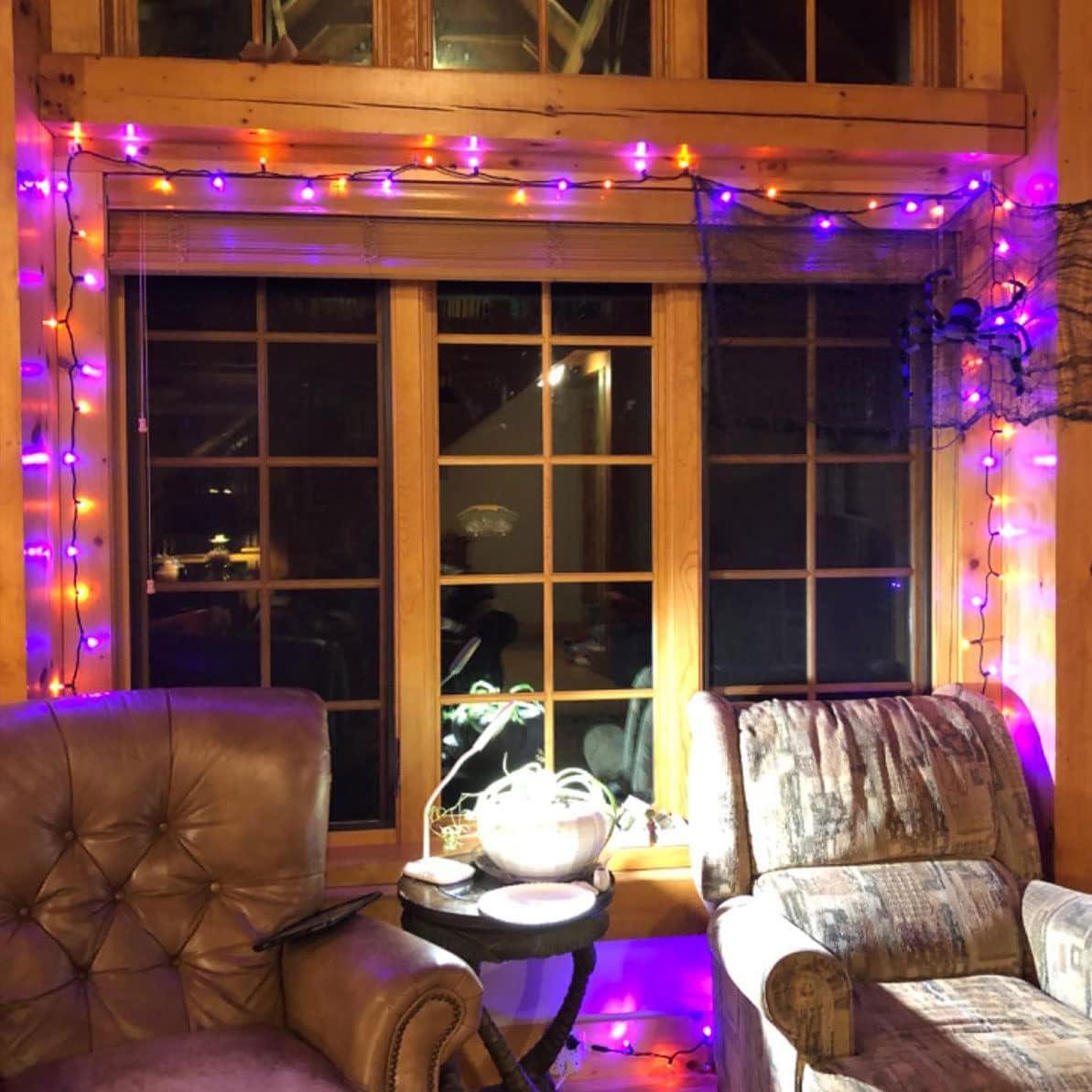 Dazzle Bright – Guirnalda de cobre con 60 luces LED de 20 pies de largo a pilas y a prueba de agua para decoraciones navideñas, de interior,
