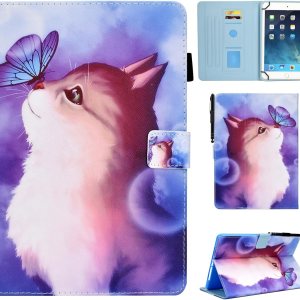 BYCeKe Funda universal para tablet Android de 10 y 10.1 pulgadas, funda con soporte de visión multiángulo, funda protectora de piel sintética BYCeKe Funda universal para tablet Android de 10 y 10.1 pulgadas, funda con soporte de visión multiángulo, funda protectora de piel sintética