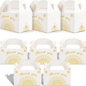 ATAMOW 30 cajas de regalo de fiesta de mandala dorado blanco, cajas de regalo de fiesta, cajas a dos aguas para recuerdos de fiesta, cajas de dulces ATAMOW 30 cajas de regalo de fiesta de mandala dorado blanco, cajas de regalo de fiesta, cajas a dos aguas para recuerdos de fiesta, cajas de dulces