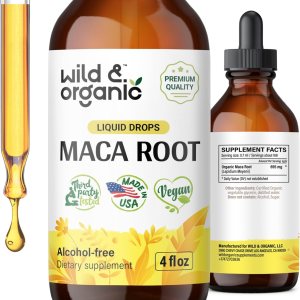 Gotas líquidas de raíz de maca, tintura orgánica de raíz de maca para hombres y mujeres, extracto líquido de raíz de maca peruana, suplemento Gotas líquidas de raíz de maca, tintura orgánica de raíz de maca para hombres y mujeres, extracto líquido de raíz de maca peruana, suplemento