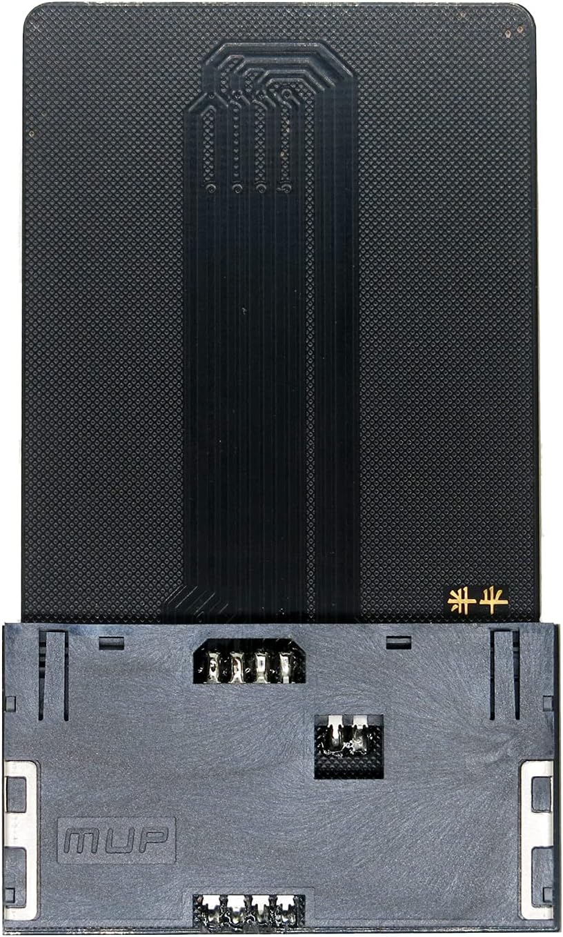 4 en 1 adaptador de tarjeta SIM de tarjeta inteligente para tarjeta IC, tarjeta SIM con 2FF 3FF 4FF Mini Micro Nano tamaño