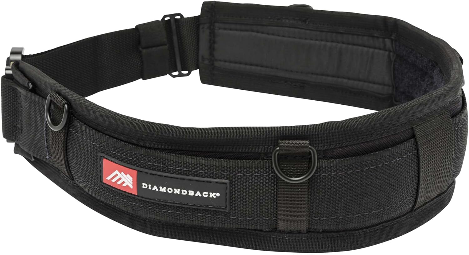 El sistema de cinturón de herramientas Diamondback Chopo, diestro, verde guardabosque, pequeño, para carpinteros, electricistas, techadores, paneles
