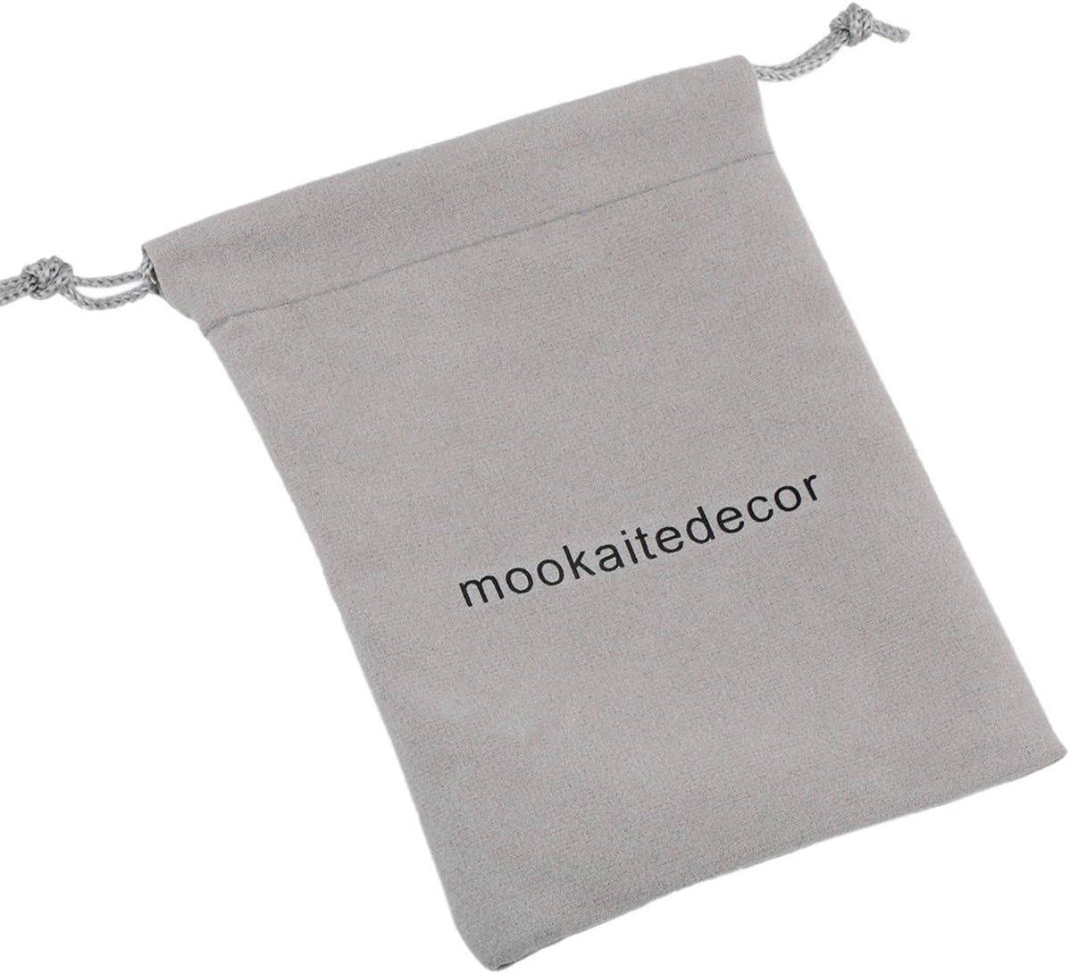 mookaitedecor Juego de 5 piedras de palma con bolsillo de cristal curativo en forma de estrella, piedra de preocupación pulida para equilibrio de