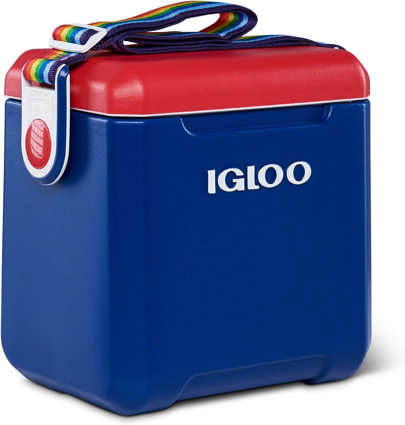 Igloo Nevera estilo picnic de 11 cuartos de galón con etiqueta de color verde azulado