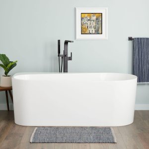 482435 Dellway – Tina de remojo acrílica de 66 pulgadas con cubierta de grifo izquierda 482435 Dellway – Tina de remojo acrílica de 66 pulgadas con cubierta de grifo izquierda