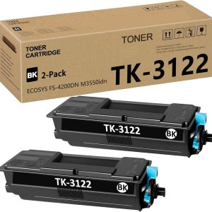 TK3122 TK-3122 – Cartucho de tóner compatible con Kyocera TK-3122 1T02L10US0 para ECOSYS FS-4200DN M3550idn (21500 páginas, negro, paquete de 2) TK3122 TK-3122 – Cartucho de tóner compatible con Kyocera TK-3122 1T02L10US0 para ECOSYS FS-4200DN M3550idn (21500 páginas, negro, paquete de 2)