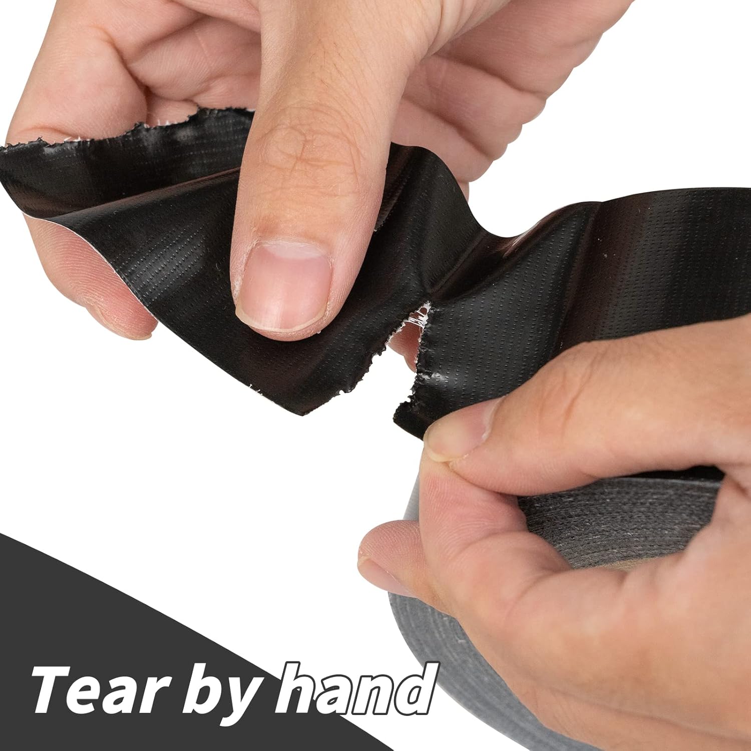 Oleitodh Paquete de 22 cintas adhesivas negras a granel, cinta adhesiva de 2 pulgadas resistente (total de 660 yardas), cinta adhesiva fuerte sin
