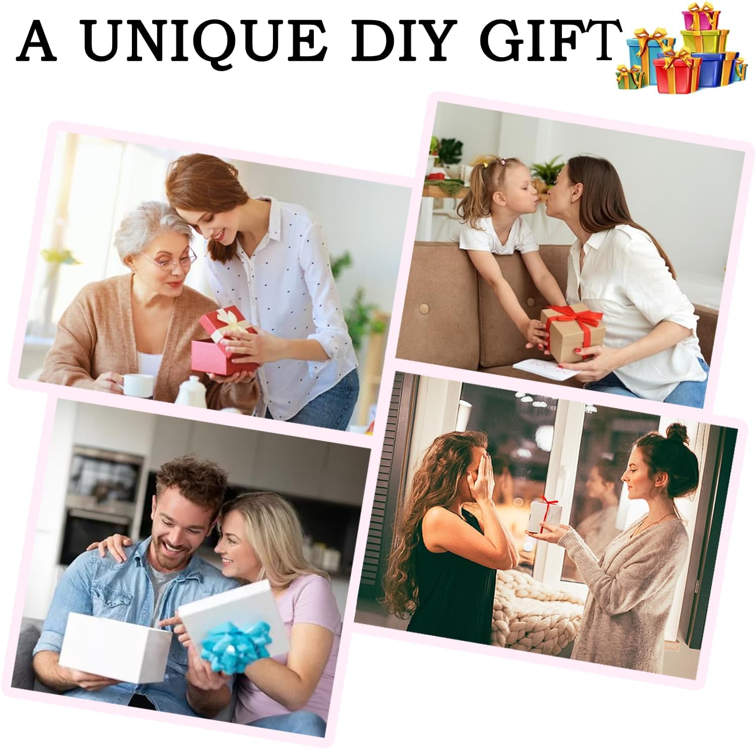 Calcomanía de transferencia de vidrio UV DTF, 3 unidades, regalos de salud mental para mamá, mamá, transferencia diaria de manualidades, calcomanía