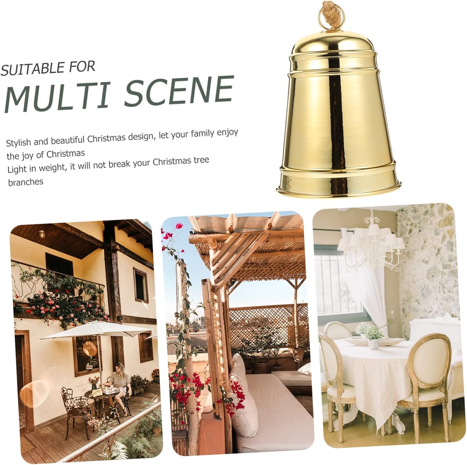 BESTOYARD 2pcs Pendant Delicate Hanging Pendants Photo Pendant Props Christmas Durable Xmas Tree Hanging Props Christmas Tree Trumpet Accessories