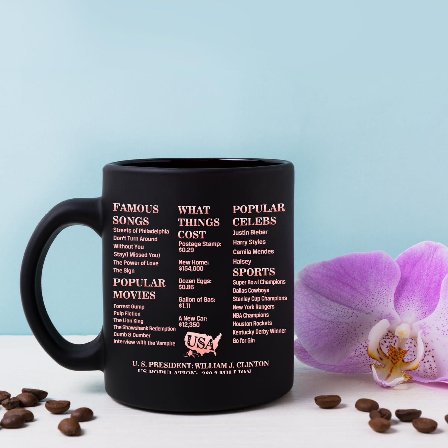 MiCa – Regalos de cumpleaños para mujeres, taza de 30 cumpleaños con información de la antigüedad de 1994, regalos de 30 cumpleaños, decoraciones de