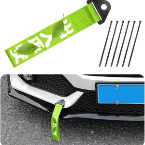 Correa de remolque de carreras de automóviles, nailon de alta resistencia JDM estilo deportivo, cuerda de tracción decorativa, con eslogan chino, Correa de remolque de carreras de automóviles, nailon de alta resistencia JDM estilo deportivo, cuerda de tracción decorativa, con eslogan chino,