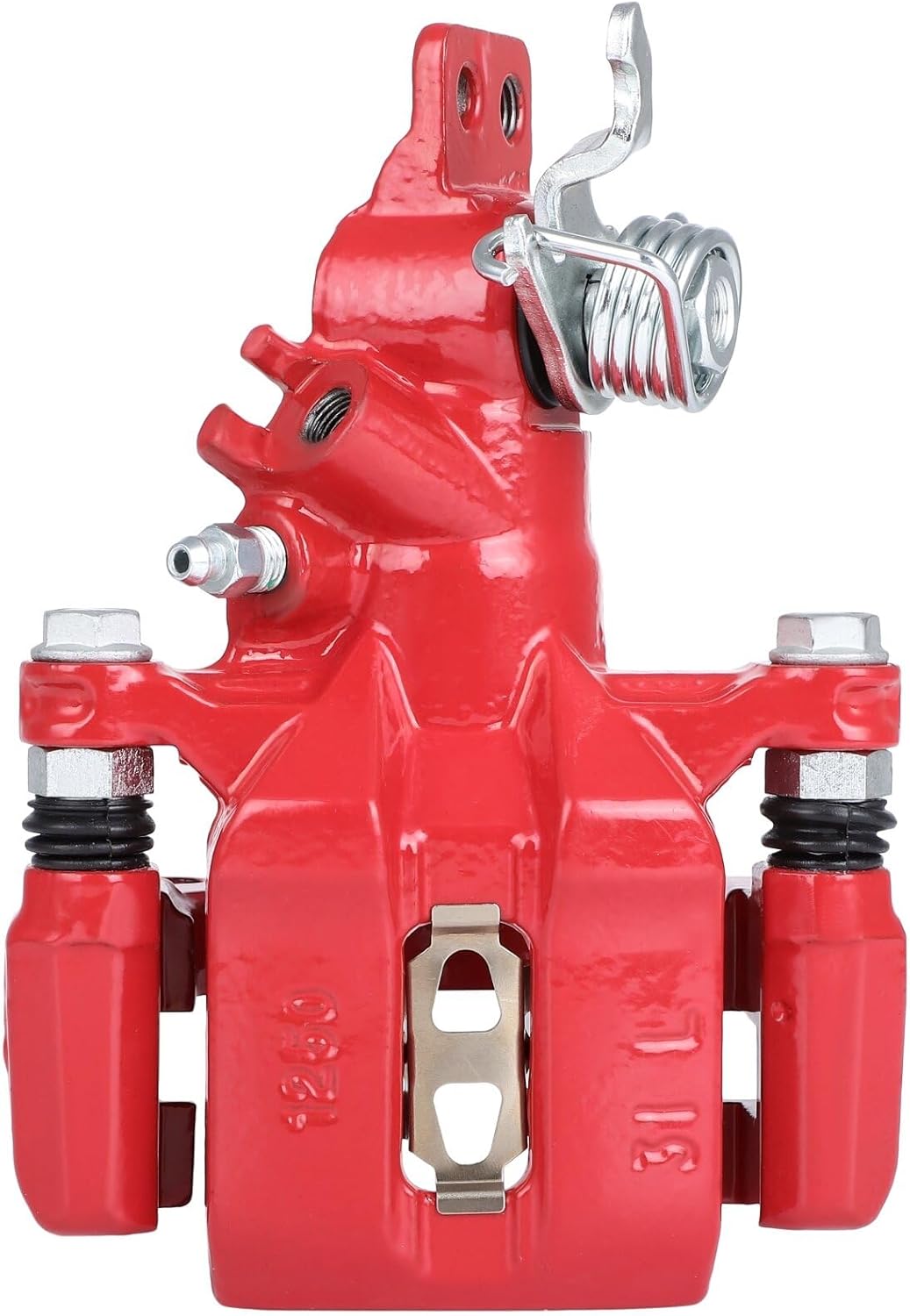SCITOO Pinza de freno trasera izquierda con soporte 19-B2069 rojo compatible para Acura TSX 2004-2008 para Honda para Accord 1998-2007