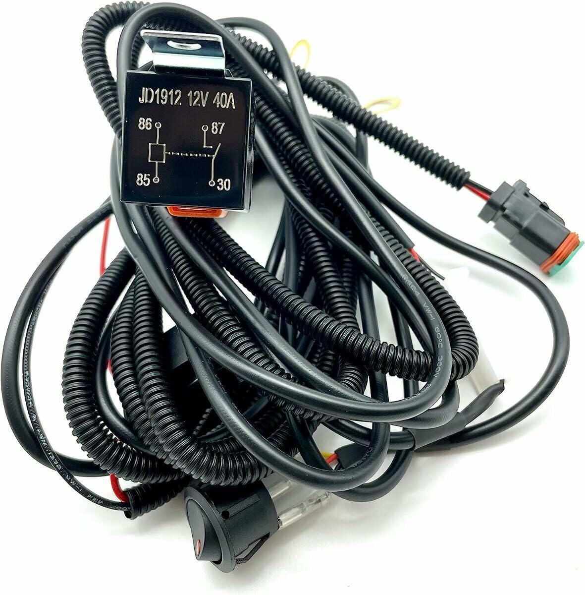 GTW Barra de luz LED para carrito de golf de doble fila de 7.5 pulgadas