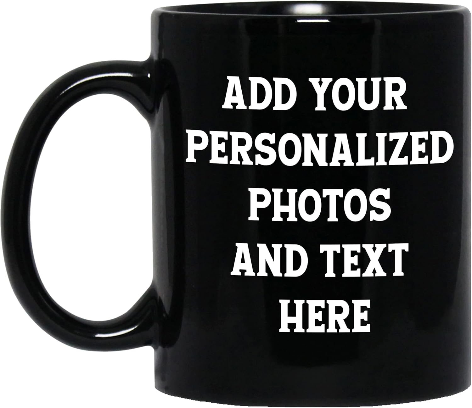 Sweet Love – Taza de café personalizada con texto y imagen, taza personalizada con nombre de foto en la taza, añade varias imágenes para regalo de