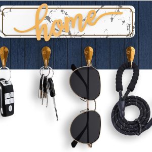 Soporte para llaves de pared, ganchos decorativos para llaves, sin clavos, autoadhesivo, para entrada, pasillo, cocina, dormitorio, decoración del Soporte para llaves de pared, ganchos decorativos para llaves, sin clavos, autoadhesivo, para entrada, pasillo, cocina, dormitorio, decoración del