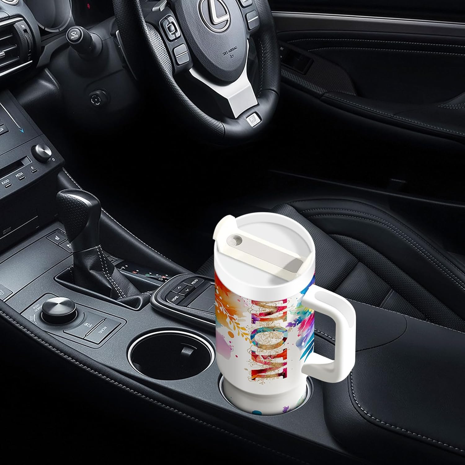 Regalo para mamá  40 onzas para mamá, Navidad, Día de la Madre, cumpleaños, regalo de hija, hijo, vaso de viaje con asa, taza aislada al vacío de