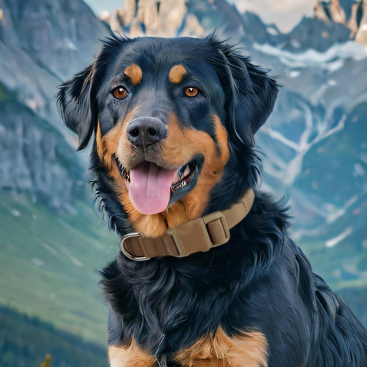 EXCELLENT ELITE SPANKER Collar de perro de nailon ajustable para perros pequeños, collar acolchado suave para perros pequeños