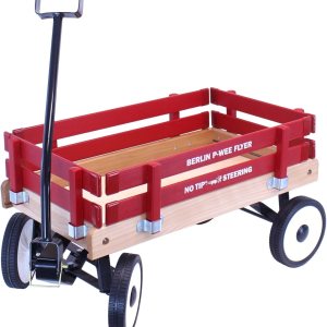 Berlin P-Wee Wagon de AmishToyBox.com – Modelo F257 – Amish fabricado en Ohio, Estados Unidos (rojo) Berlin P-Wee Wagon de AmishToyBox.com – Modelo F257 – Amish fabricado en Ohio, Estados Unidos (rojo)