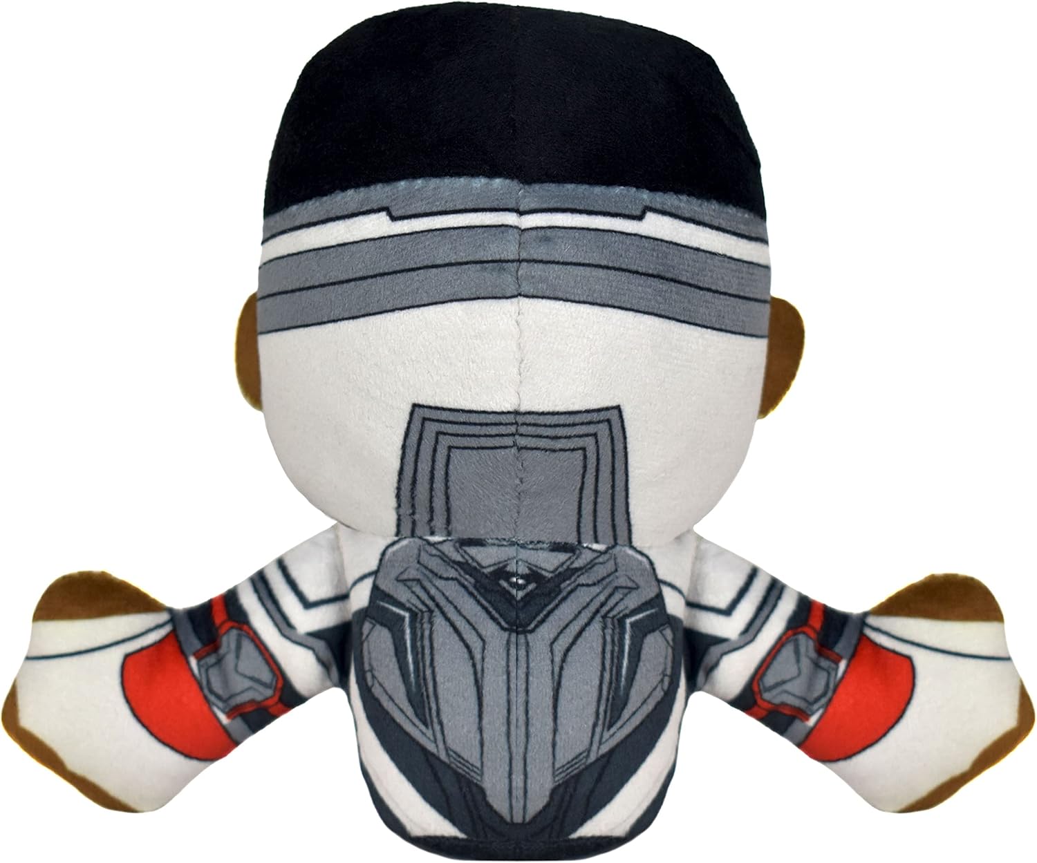 Bleacher Creatures Marvel Capitán América (Falcon Cap) Peluche de 8 pulgadas Kuricha sentado  Juguete suave inspirado en Chibi