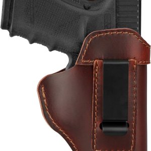 Funda de cuero para Sig P365 X Macro, IWB Carry Gun Holsters para Glock 19 43X 44 48Ruger 57Springfield Hellcat ProXDSTaurus G2C G3C GX4M & P 0.354 Funda de cuero para Sig P365 X Macro, IWB Carry Gun Holsters para Glock 19 43X 44 48Ruger 57Springfield Hellcat ProXDSTaurus G2C G3C GX4M & P 0.354