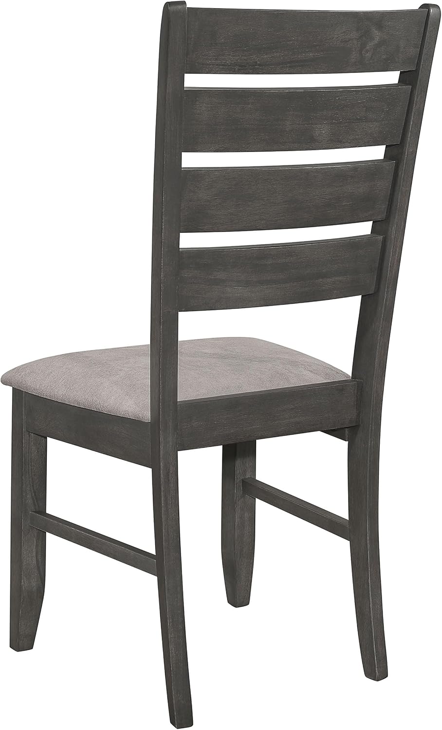 Coaster Home Furnishings Dalila – Silla auxiliar (2 unidades), color gris y gris oscuro